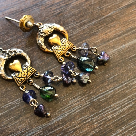 Beth Orduna drop tiered earrings - Picture 8 of 10